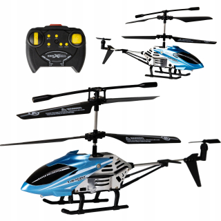 Diaľkovo ovládaný RC Vrtuľník s diaľkovým ovládaním, modrý LED dron